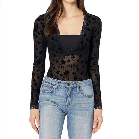 LAST ONE!🖤FREE PEOPLE bodysuit - Picture 3 of 6